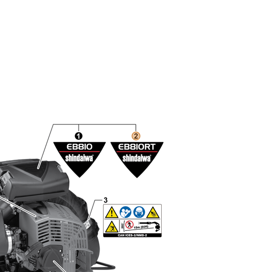 Echo part X503015050 — IPL diagram snippet (6x zoom, amber highlight)