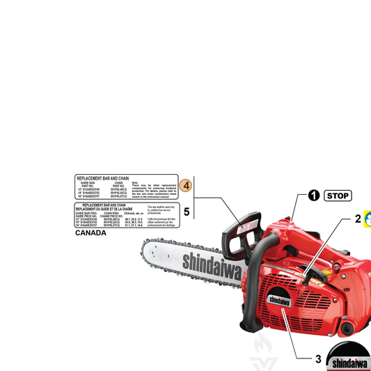 Echo part X505009440 — IPL diagram snippet (6x zoom, amber highlight)