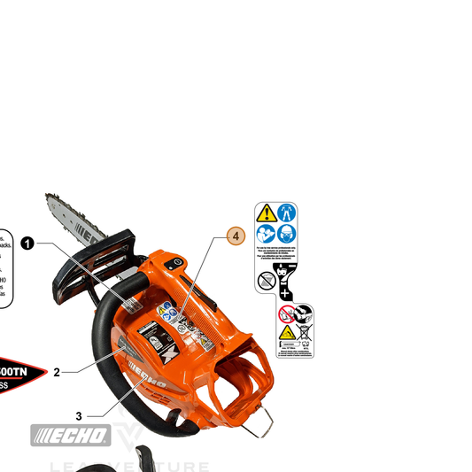 Echo part X505012160 — IPL diagram snippet (6x zoom, amber highlight)