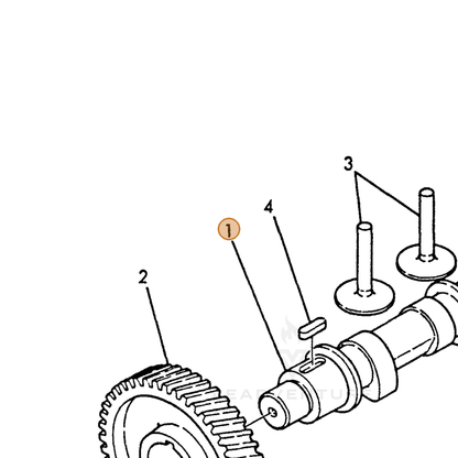 ECHO part Y16094014010 — IPL diagram snippet (6x zoom, amber highlight)