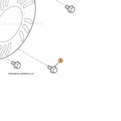 ECHO part YH435000180 — IPL diagram snippet (6x zoom, amber highlight)