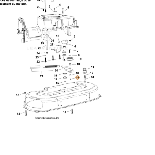 Echo part YH450000640 — IPL diagram snippet (6x zoom, amber highlight)