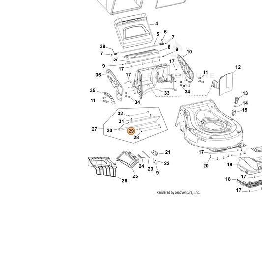 Echo part YH451000640 — IPL diagram snippet (6x zoom, amber highlight)