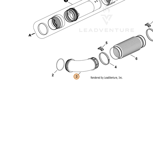 Echo part YH467000860 — IPL diagram snippet (6x zoom, amber highlight)