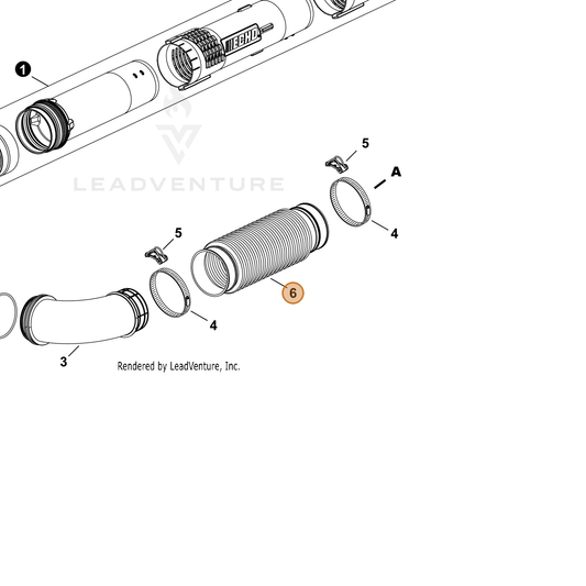 Echo part YH467000870 — IPL diagram snippet (6x zoom, amber highlight)