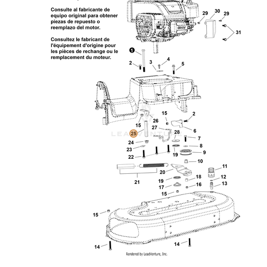 Echo part YH468002090 — IPL diagram snippet (6x zoom, amber highlight)