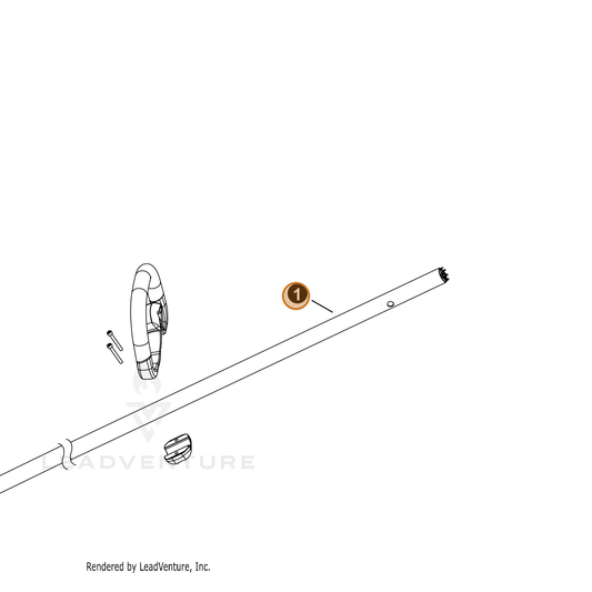 Echo part YH484000070 — IPL diagram snippet (6x zoom, amber highlight)