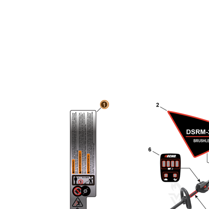 Echo part YH653001920 — IPL diagram snippet (6x zoom, amber highlight)