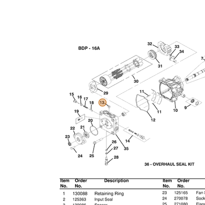 Grasshopper part 103739 — IPL diagram snippet (6x zoom, amber highlight)