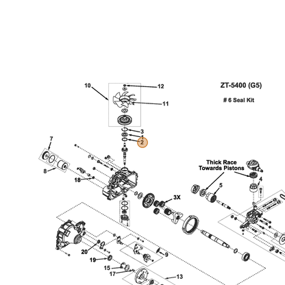 Grasshopper part 130091 — IPL diagram snippet (6x zoom, amber highlight)