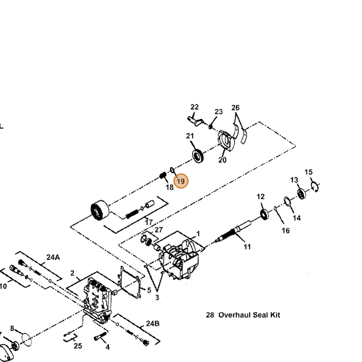 Grasshopper part 130218 — IPL diagram snippet (6x zoom, amber highlight)