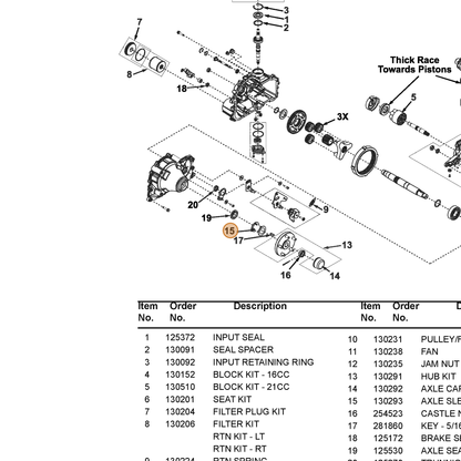 Grasshopper part 130293 — IPL diagram snippet (6x zoom, amber highlight)
