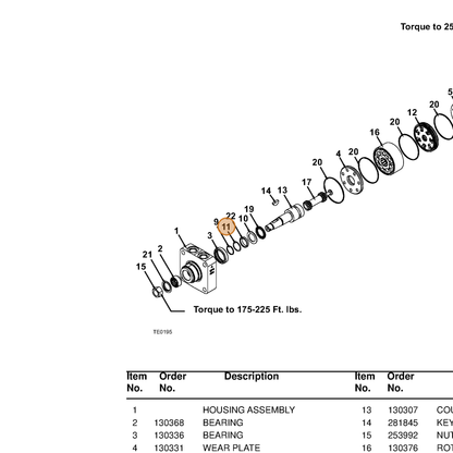 Grasshopper part 130304 — IPL diagram snippet (6x zoom, amber highlight)