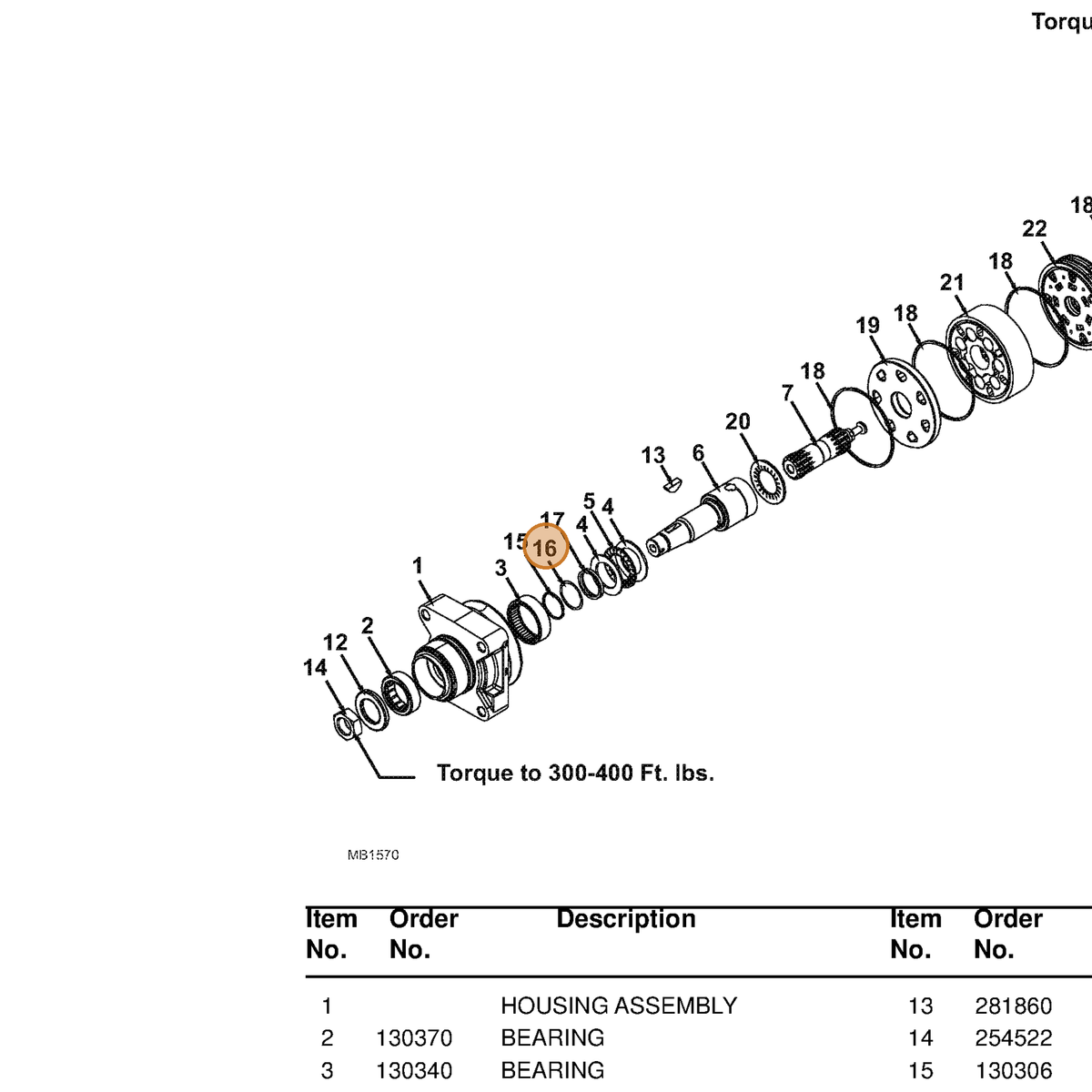 Grasshopper part 130305 — IPL diagram snippet (6x zoom, amber highlight)