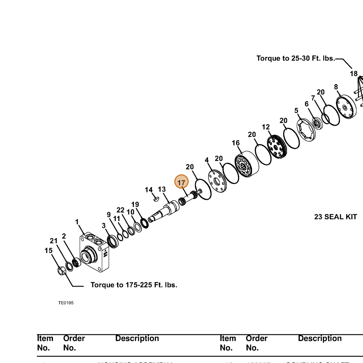 Grasshopper part 130313 — IPL diagram snippet (6x zoom, amber highlight)