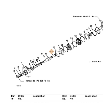 Grasshopper part 130313 — IPL diagram snippet (6x zoom, amber highlight)