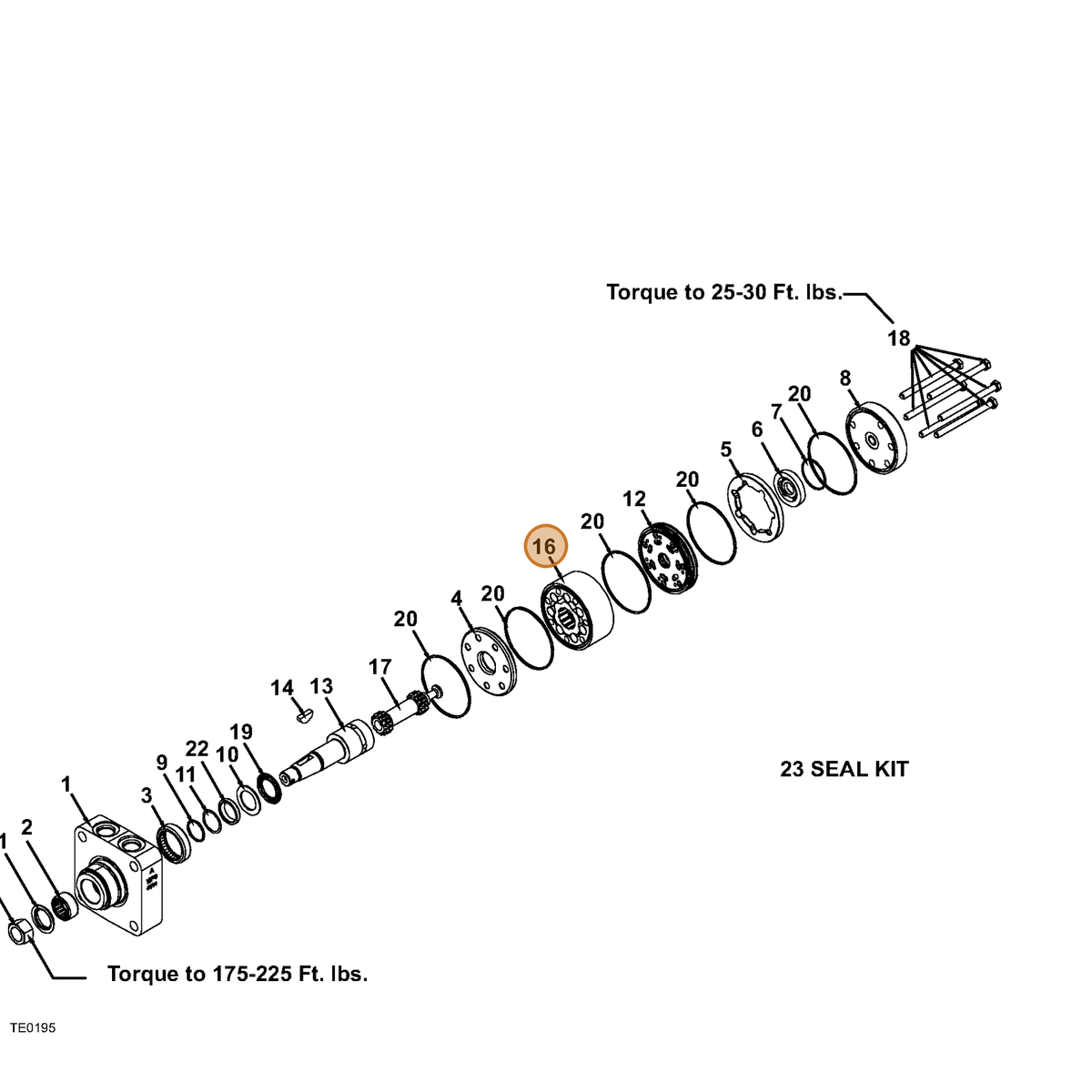 Grasshopper part 130376 — IPL diagram snippet (6x zoom, amber highlight)