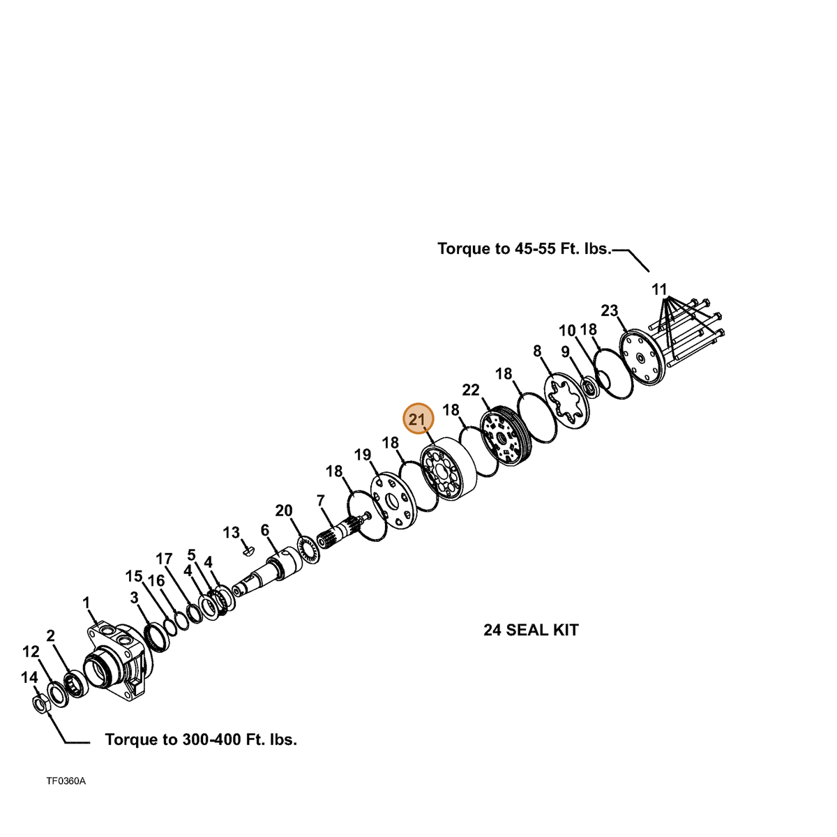 Grasshopper part 130384 — IPL diagram snippet (6x zoom, amber highlight)