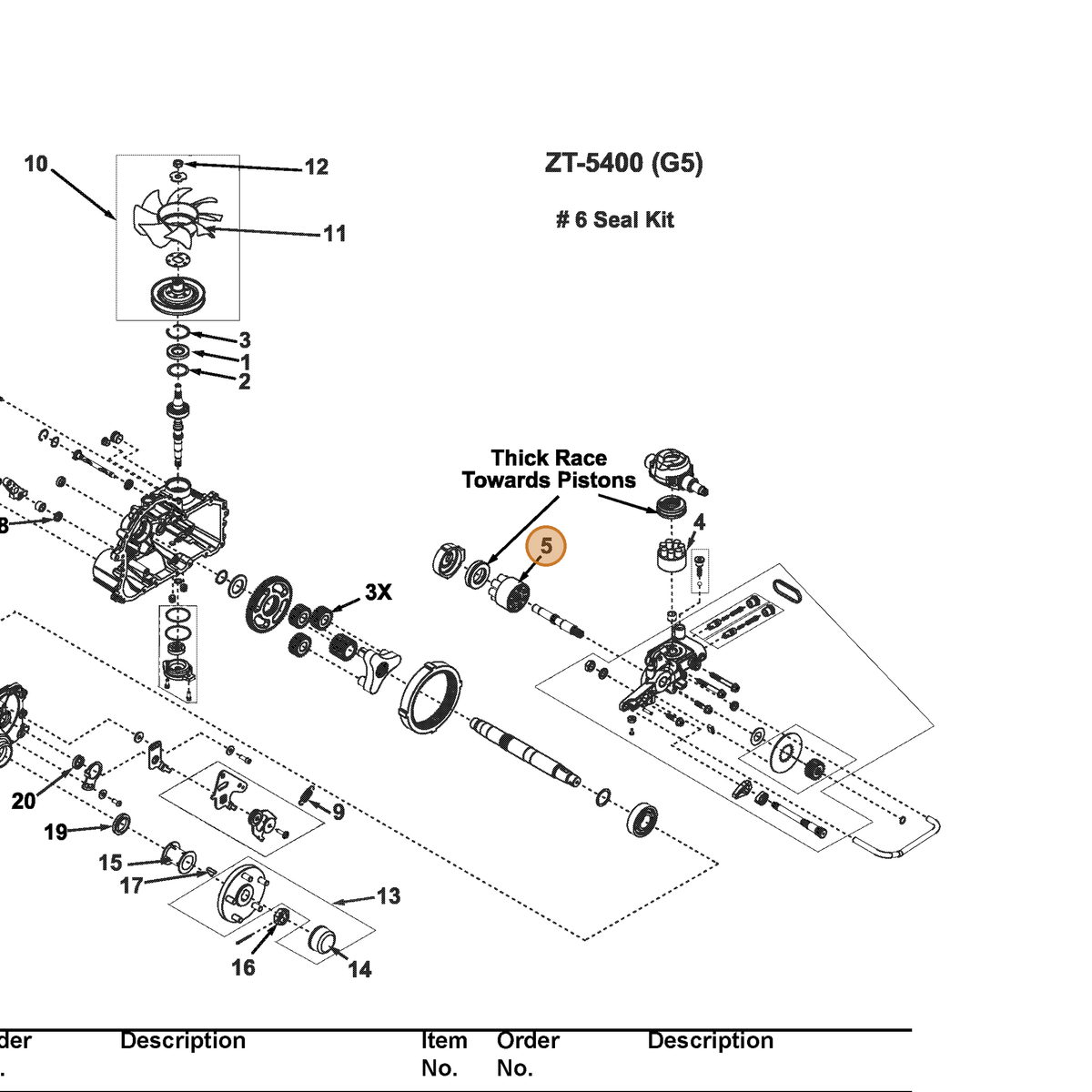 Grasshopper part 130510 — IPL diagram snippet (6x zoom, amber highlight)