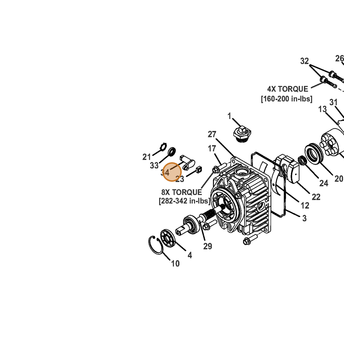 Grasshopper part 130515 — IPL diagram snippet (6x zoom, amber highlight)