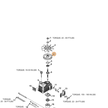 Grasshopper part 130631 — IPL diagram snippet (6x zoom, amber highlight)