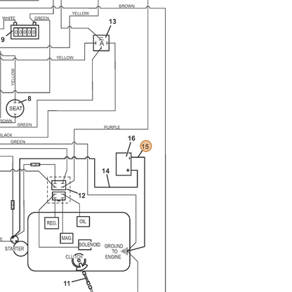 Grasshopper part 180276 — IPL diagram snippet (6x zoom, amber highlight)