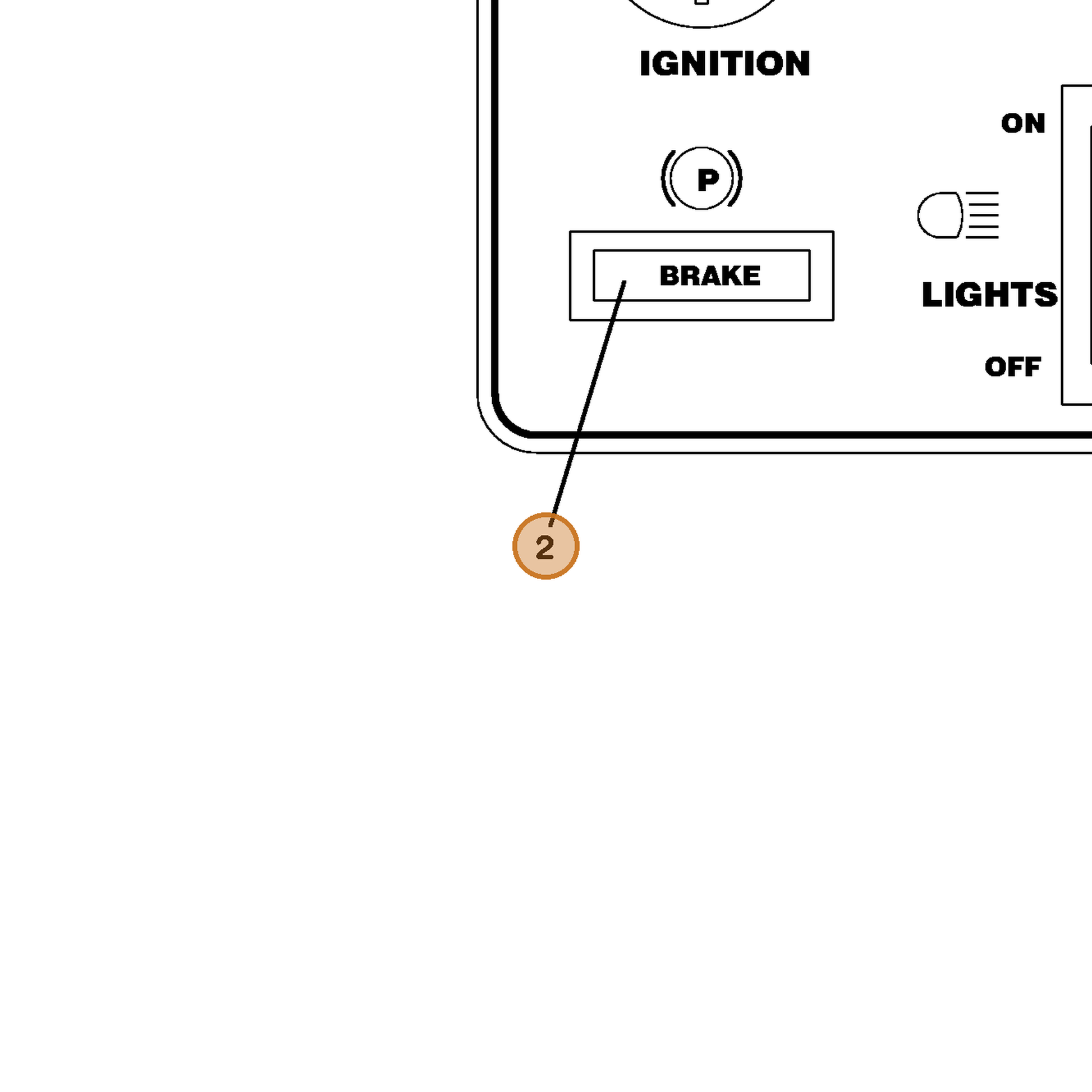 Grasshopper part 182326 — IPL diagram snippet (6x zoom, amber highlight)
