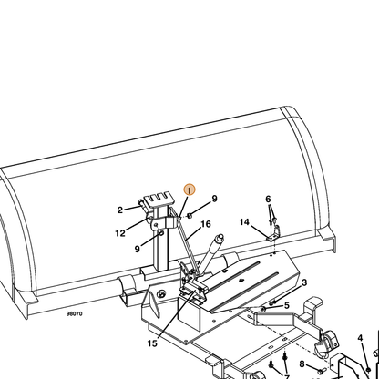 Grasshopper part 243560 — IPL diagram snippet (6x zoom, amber highlight)
