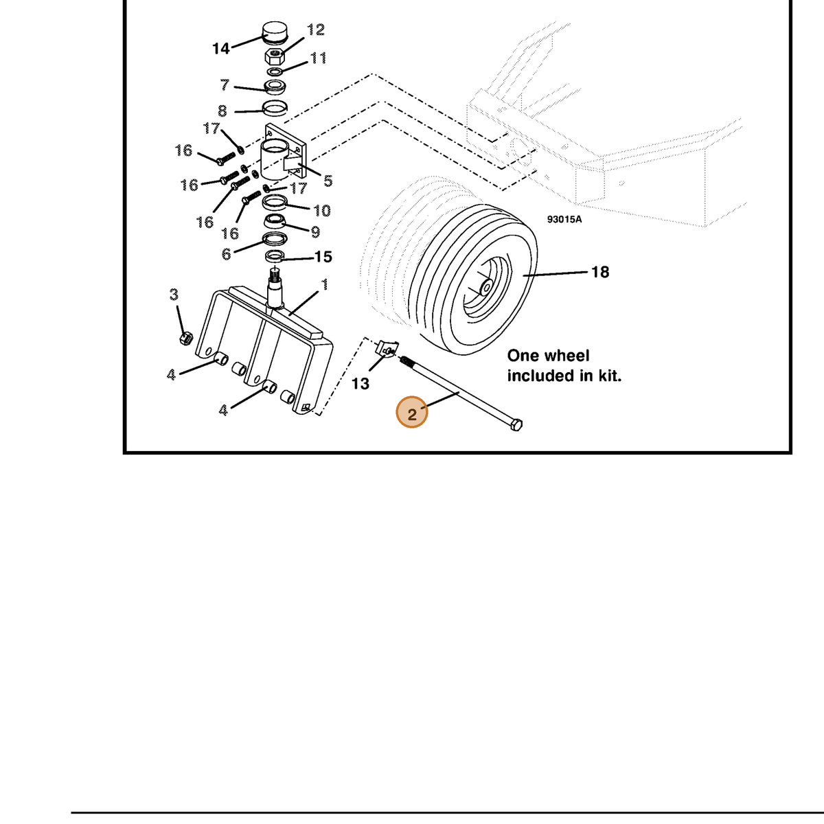 Grasshopper part 243920 — IPL diagram snippet (6x zoom, amber highlight)