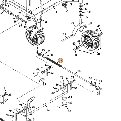 Grasshopper part 283392 — IPL diagram snippet (6x zoom, amber highlight)