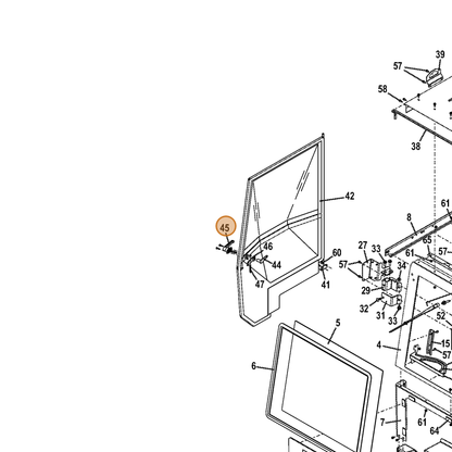 Grasshopper part 325406 — IPL diagram snippet (6x zoom, amber highlight)