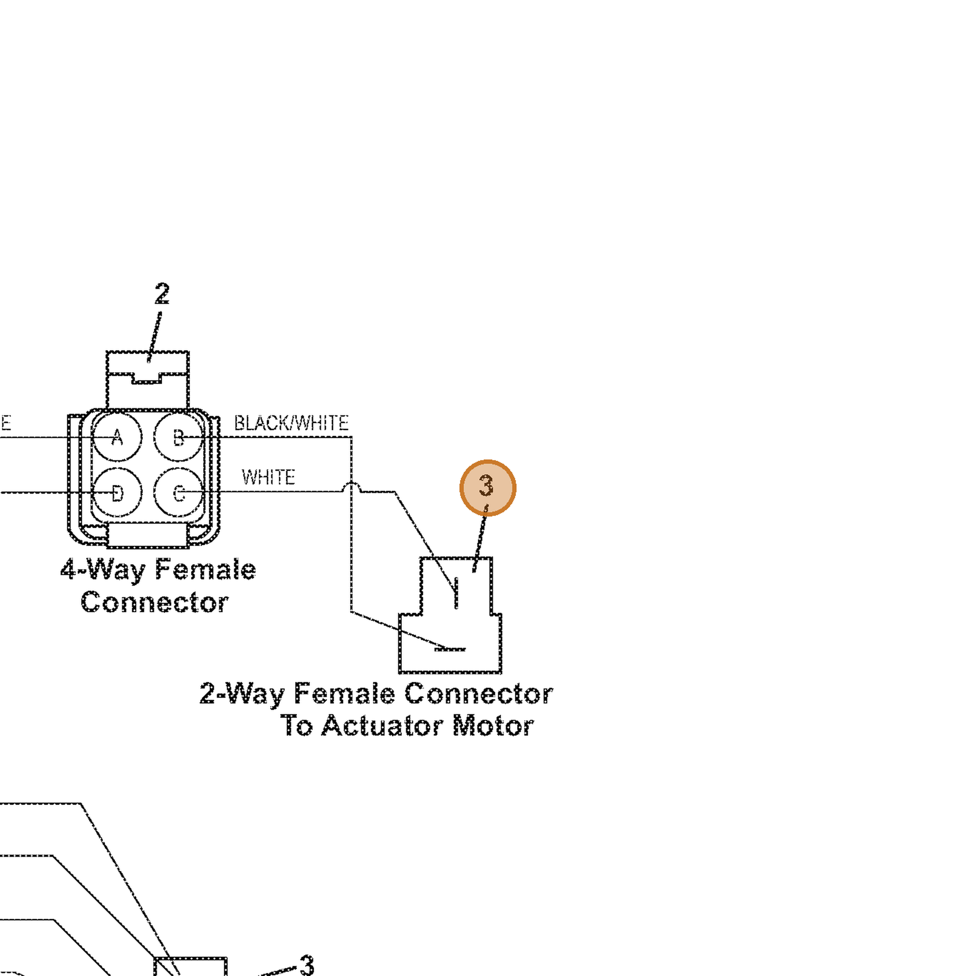 Grasshopper part 422280 — IPL diagram snippet (6x zoom, amber highlight)