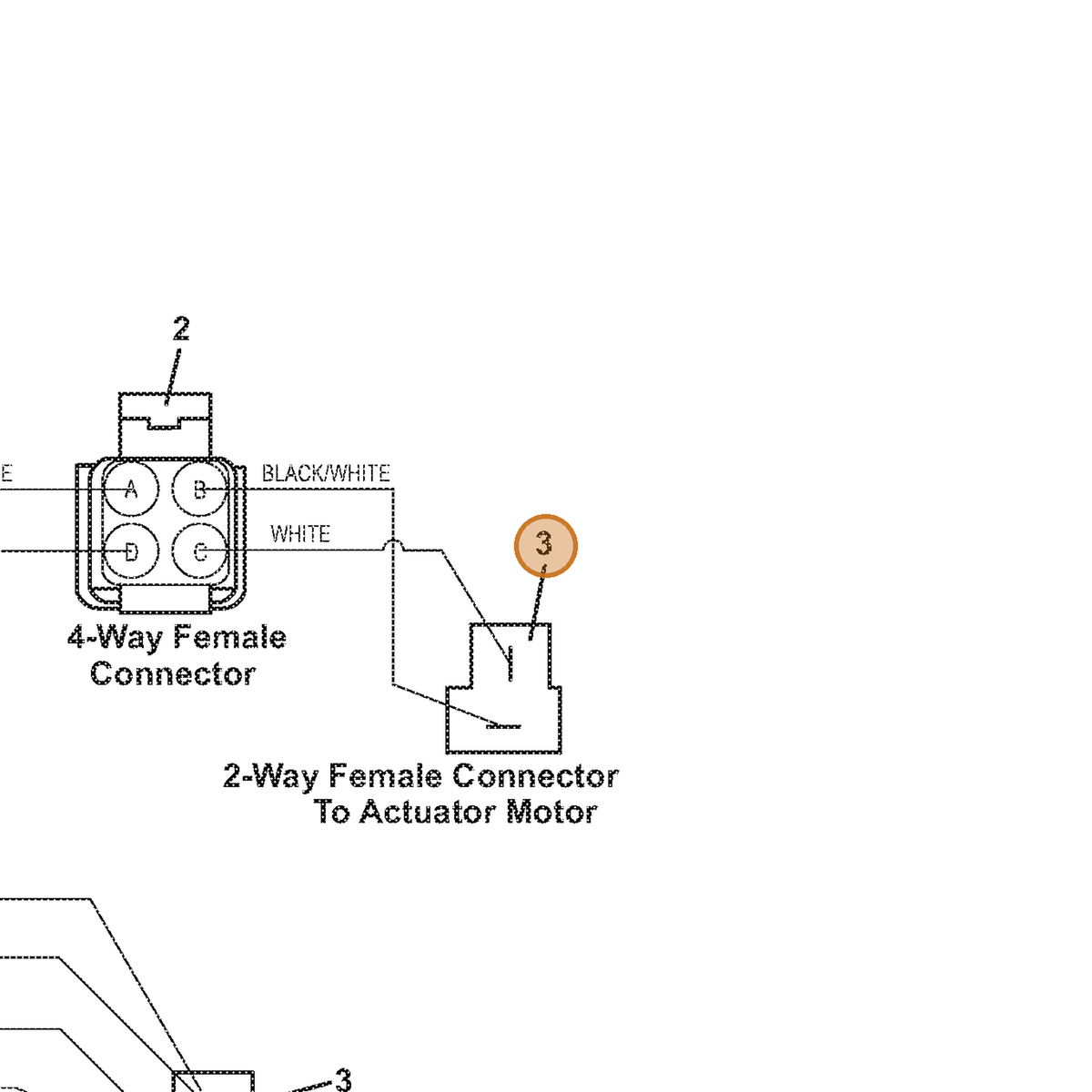 Grasshopper part 423148 — IPL diagram snippet (6x zoom, amber highlight)