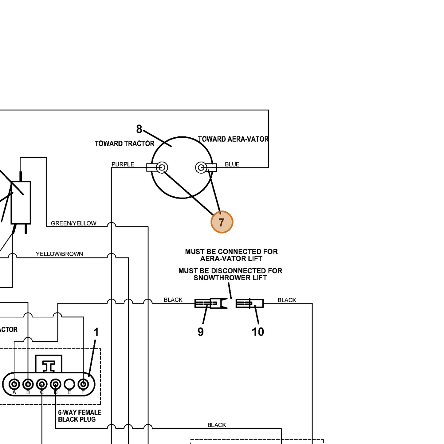 Grasshopper part 425217 — IPL diagram snippet (6x zoom, amber highlight)