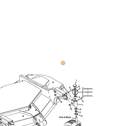 Grasshopper part 481434 — IPL diagram snippet (6x zoom, amber highlight)