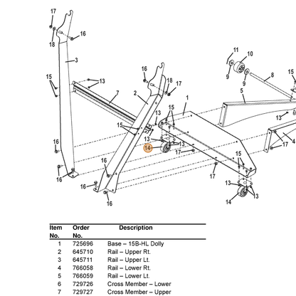 Grasshopper part 484210 — IPL diagram snippet (6x zoom, amber highlight)