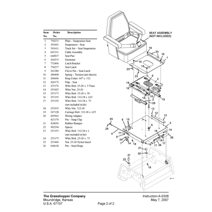 Grasshopper part 503656 — IPL diagram snippet (6x zoom, amber highlight)