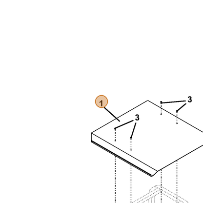 Grasshopper part 603216 — IPL diagram snippet (6x zoom, amber highlight)