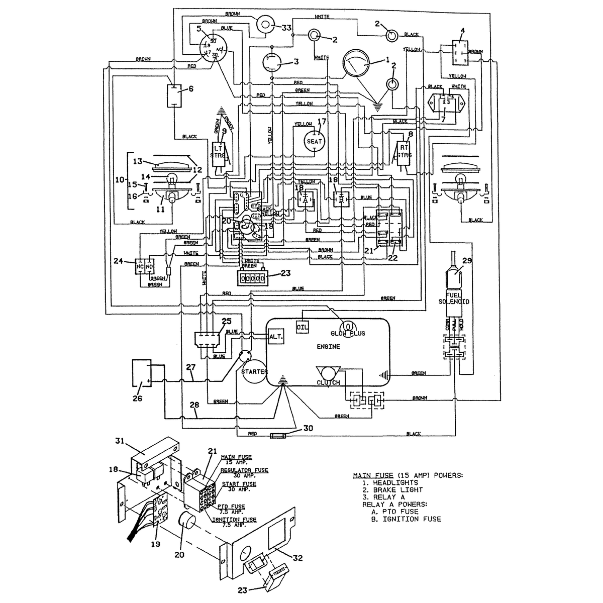 Grasshopper part 603864 — IPL diagram snippet (6x zoom, amber highlight)
