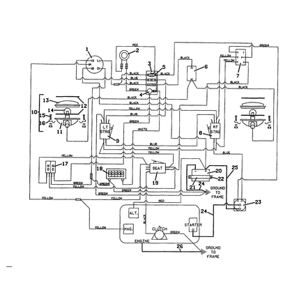 Grasshopper part 603883 — IPL diagram snippet (6x zoom, amber highlight)