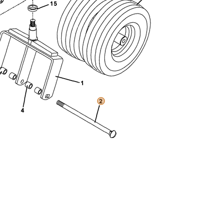 Grasshopper part 604153 — IPL diagram snippet (6x zoom, amber highlight)