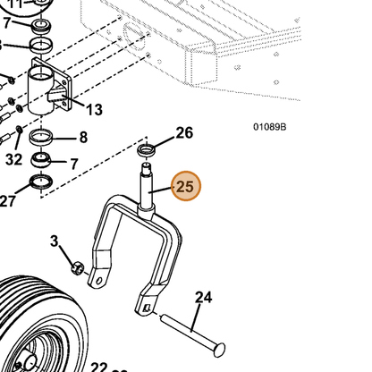 Grasshopper part 604365 — IPL diagram snippet (6x zoom, amber highlight)