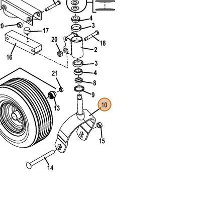 Grasshopper part 604369 — IPL diagram snippet (6x zoom, amber highlight)