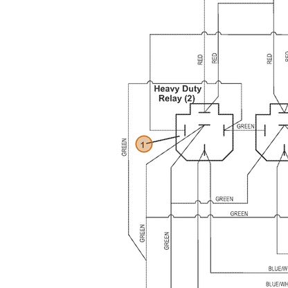 Grasshopper part 604712 — IPL diagram snippet (6x zoom, amber highlight)