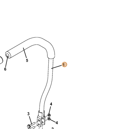 Grasshopper part 604778 — IPL diagram snippet (6x zoom, amber highlight)