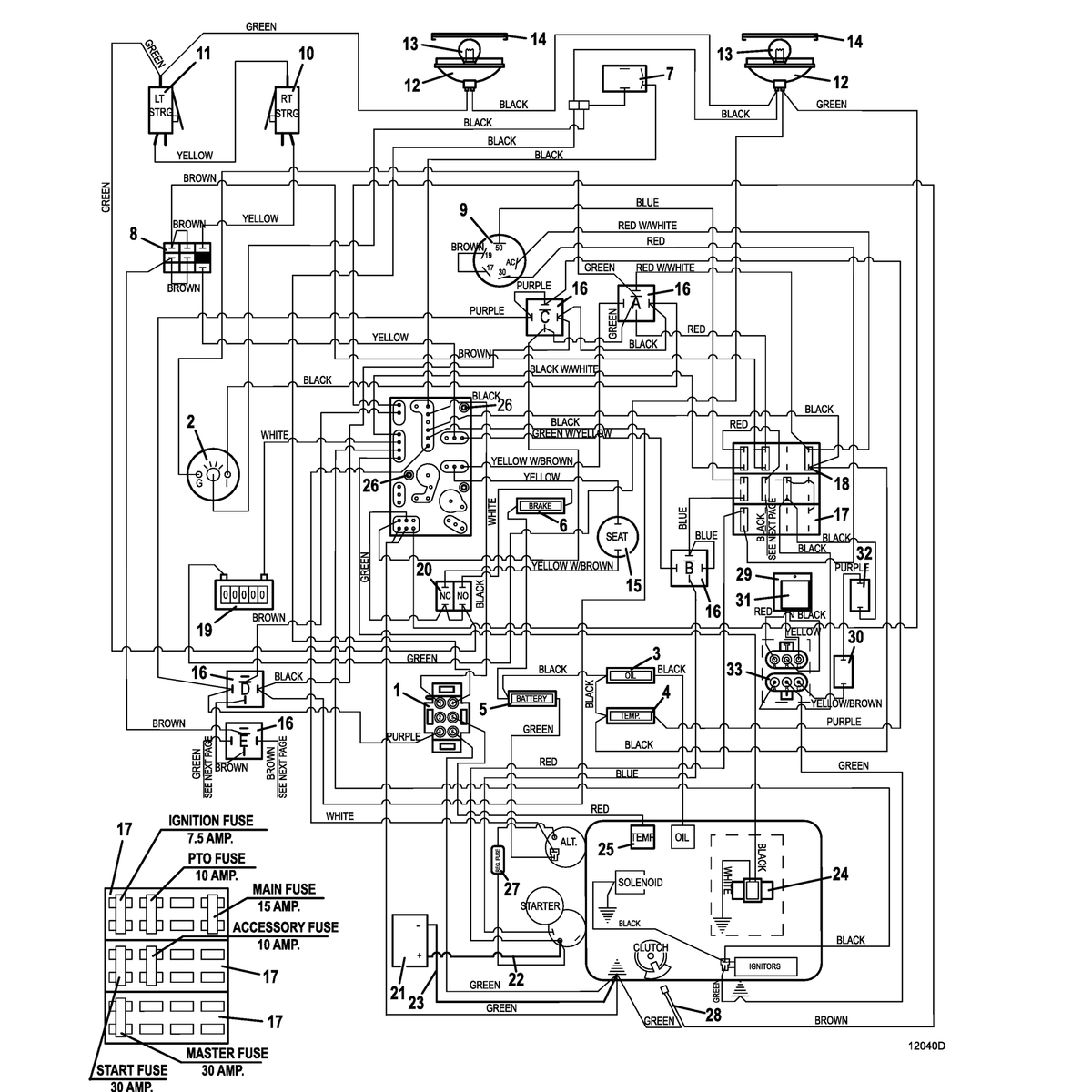 Grasshopper part 605897 — IPL diagram snippet (6x zoom, amber highlight)