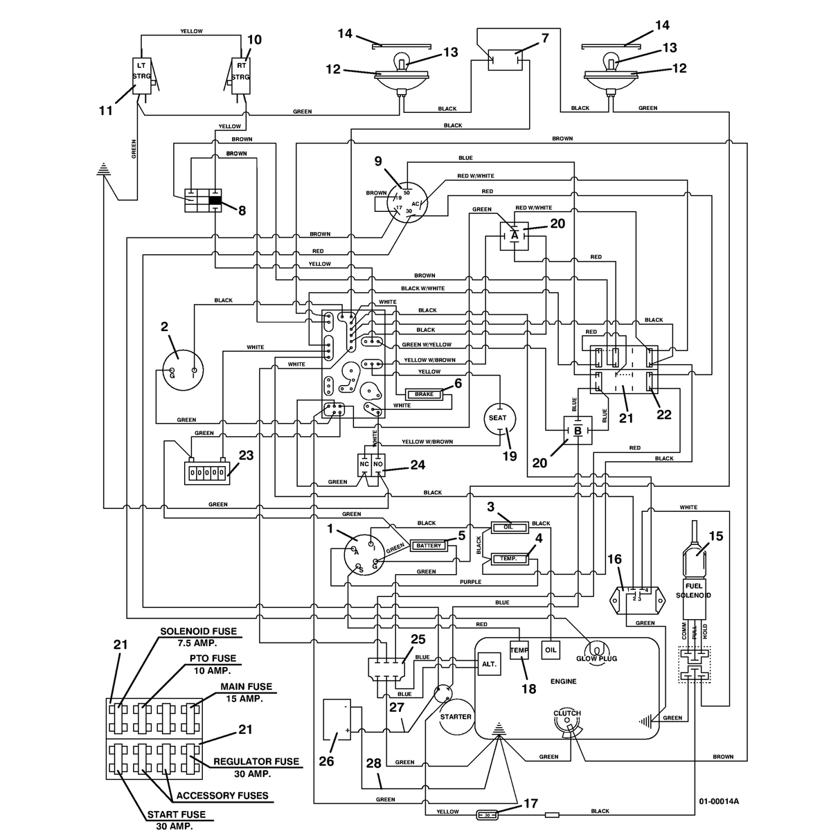 Grasshopper part 605920 — IPL diagram snippet (6x zoom, amber highlight)