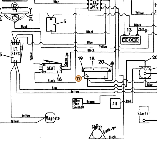 Grasshopper part 643136 — IPL diagram snippet (6x zoom, amber highlight)