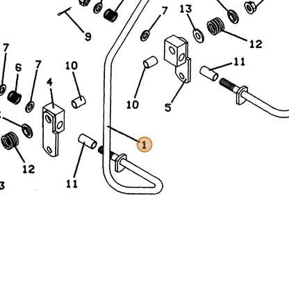 Grasshopper part 643508 — IPL diagram snippet (6x zoom, amber highlight)