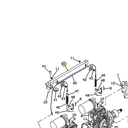 Grasshopper part 643539 — IPL diagram snippet (6x zoom, amber highlight)